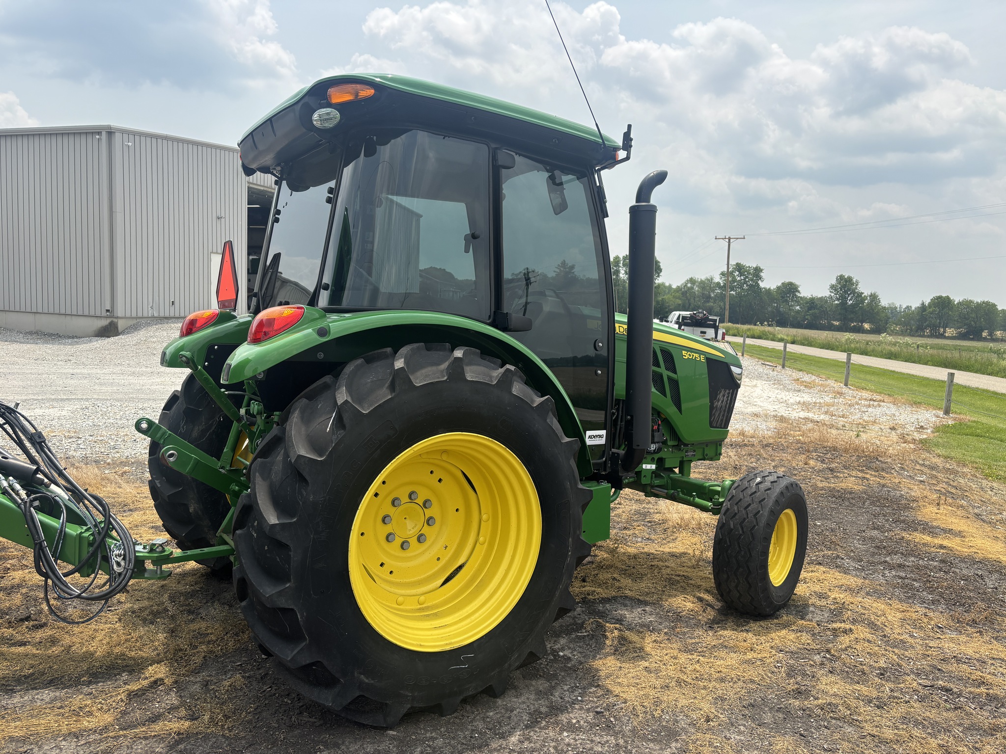 Used 2023 John Deere 5075E Utility Tractors at Koenig Equipment in Richmond, IN - PhotoXL5