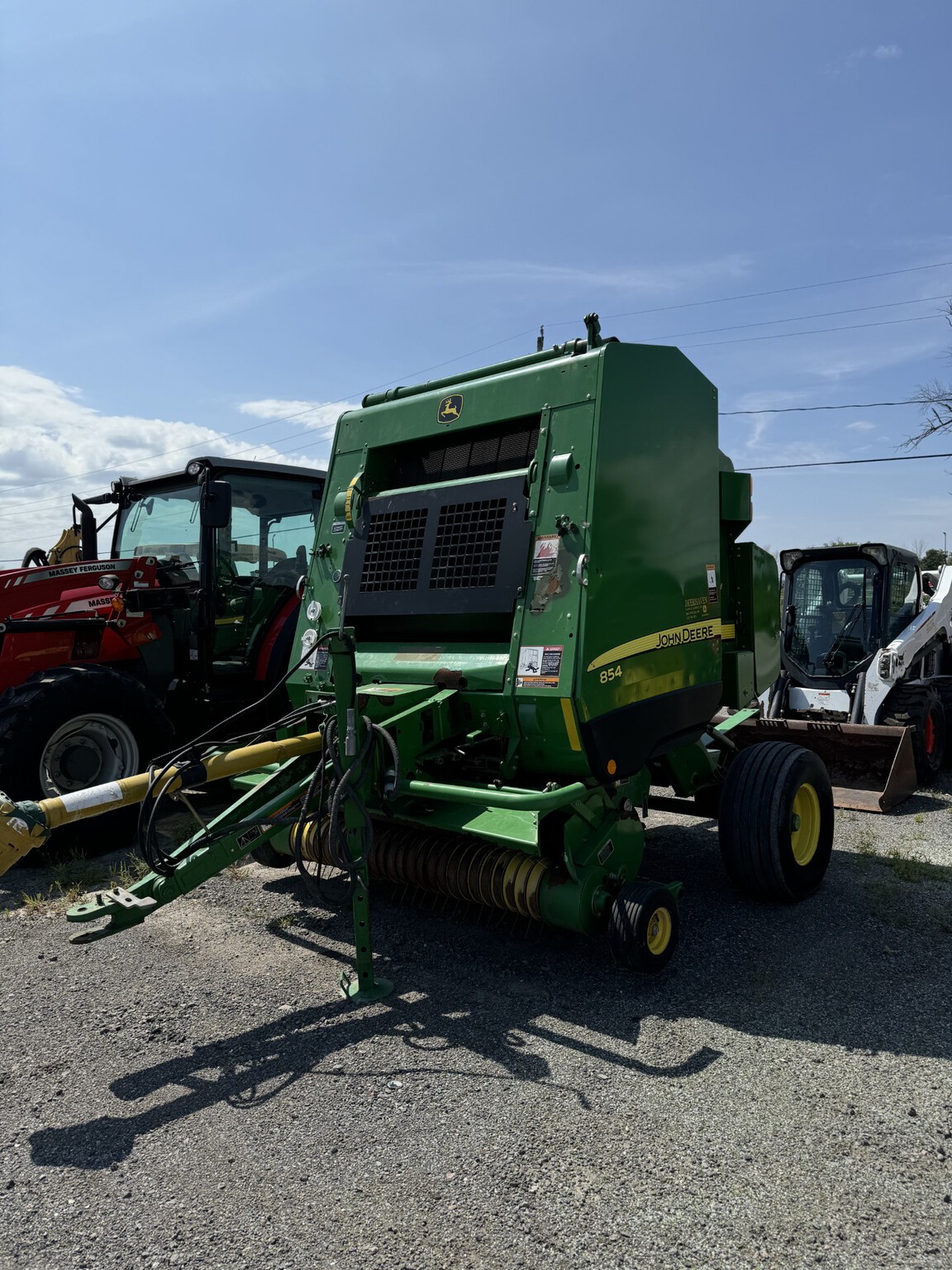 2010 John Deere 854 Silage Special Image 1