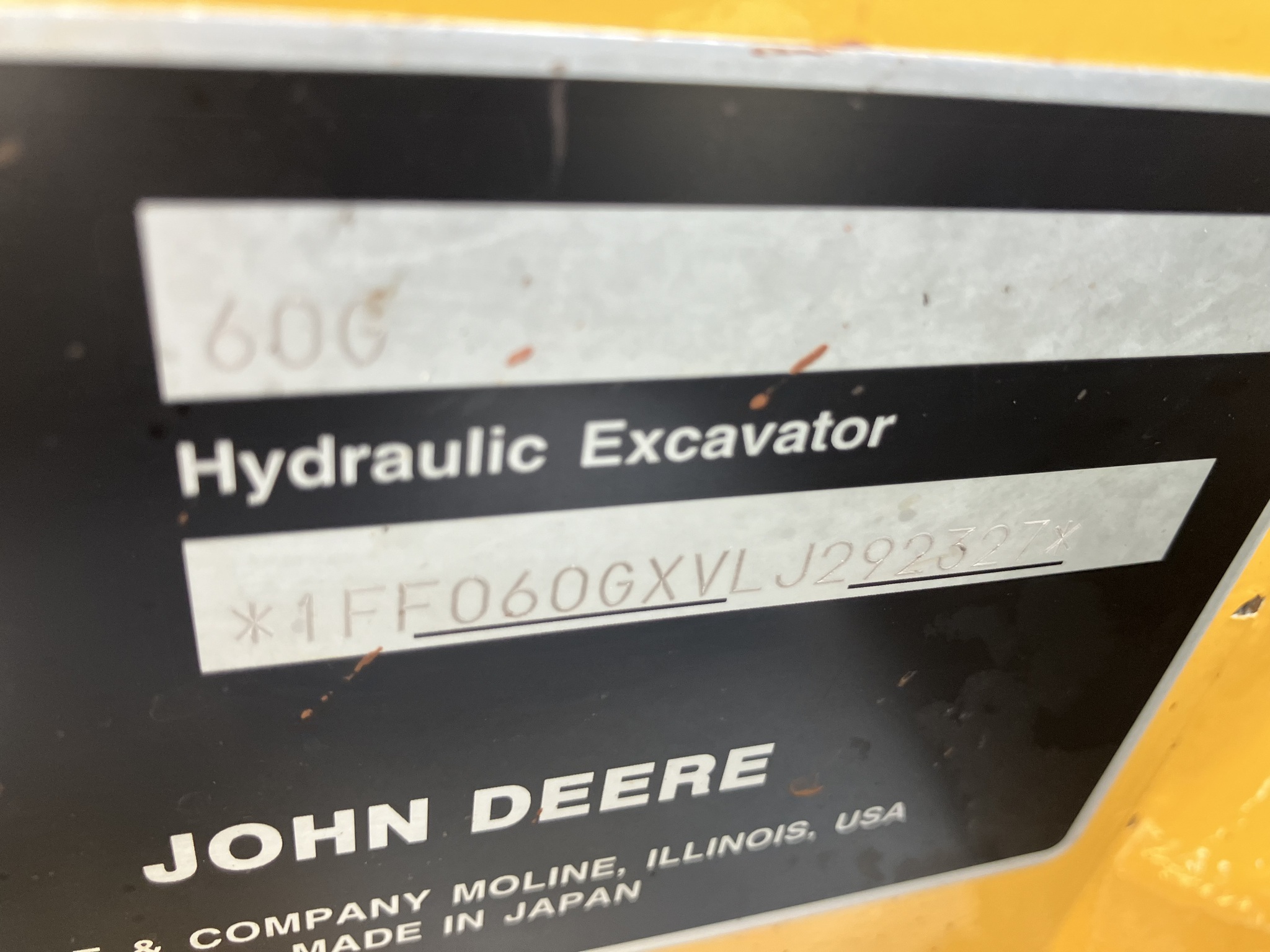 2020 John Deere 60G Image 14