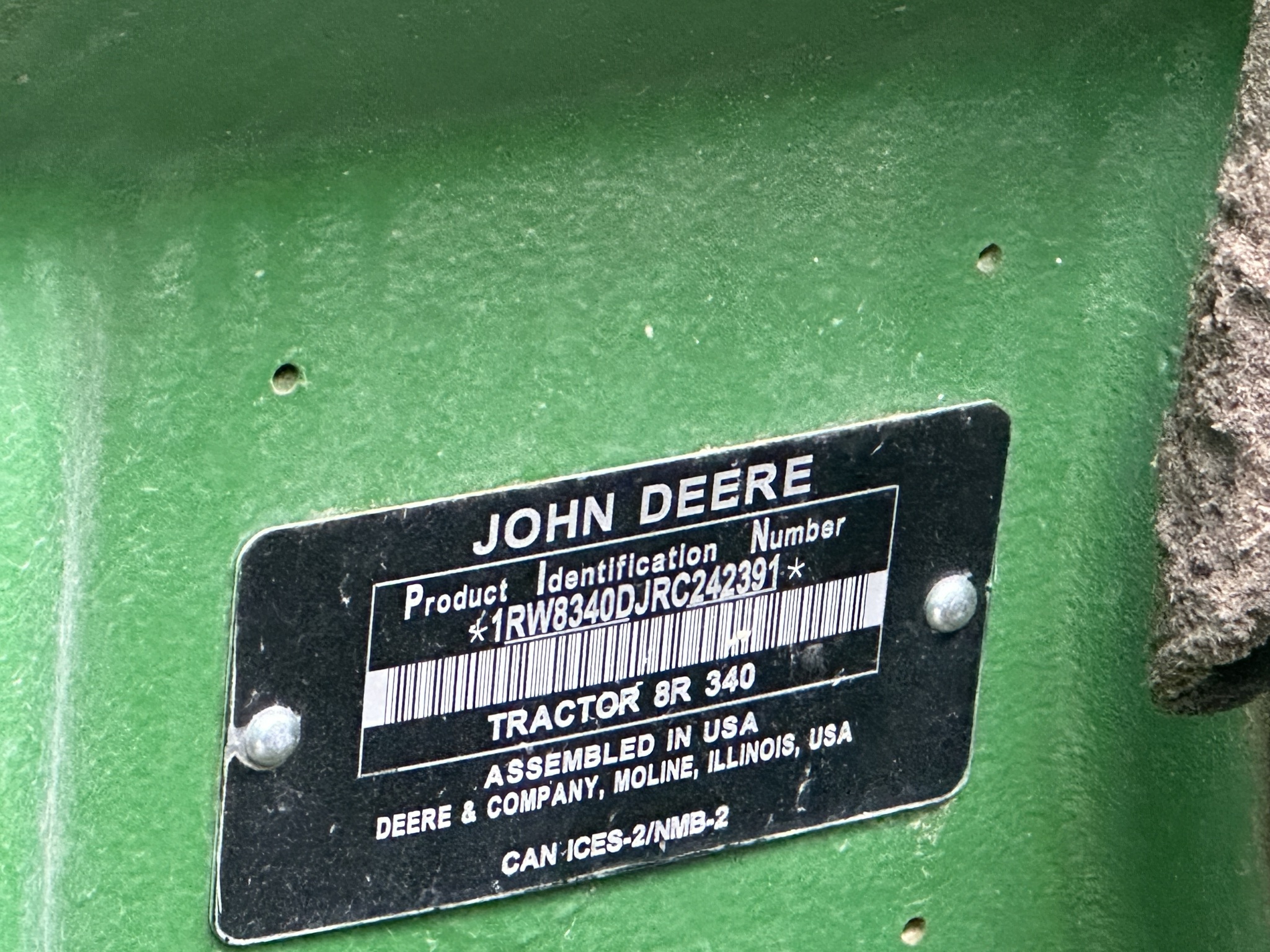 2024 John Deere 8R 340 Image 9