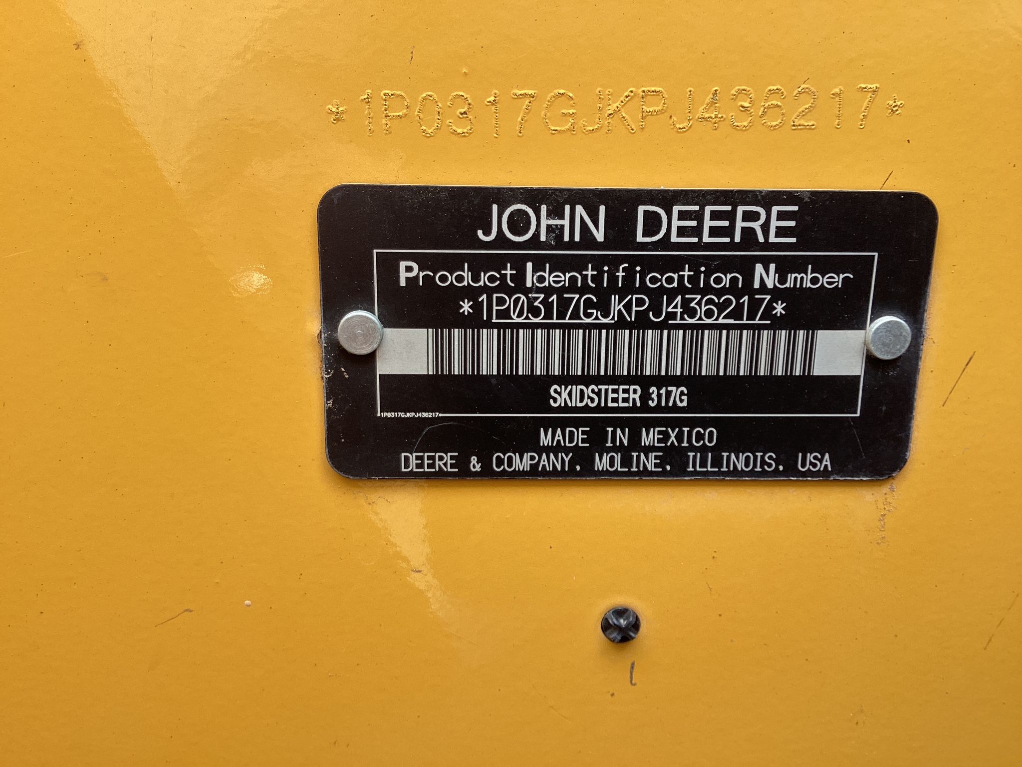 2023 John Deere 317G Image 31