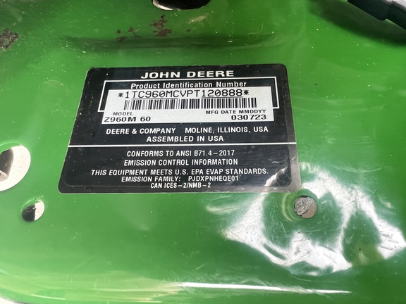 Photo of 2023 John Deere Z960M