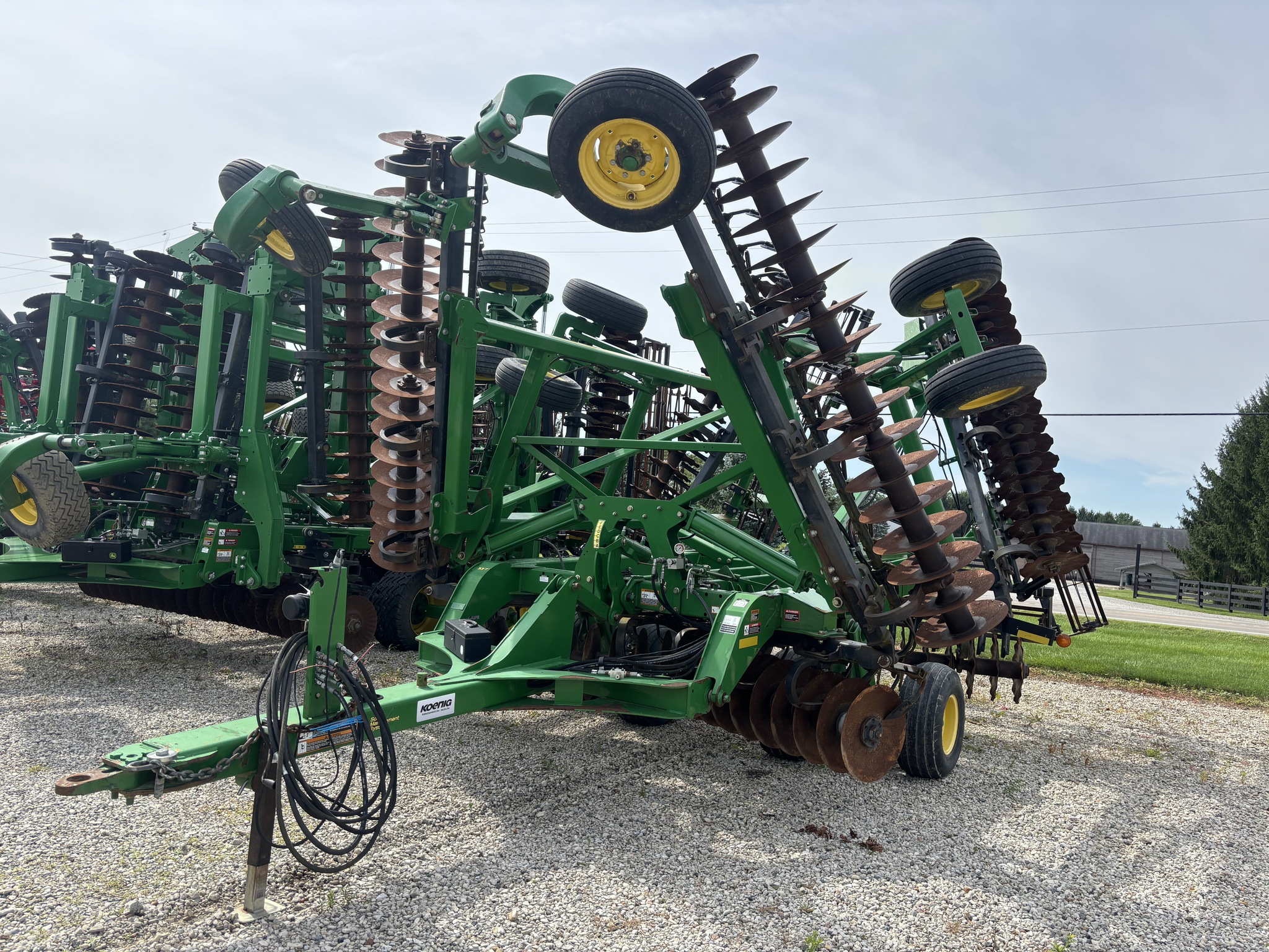 Used 2013 John Deere 2623VT Vertical Tillage at Koenig Equipment in Urbana, OH - PhotoXL0