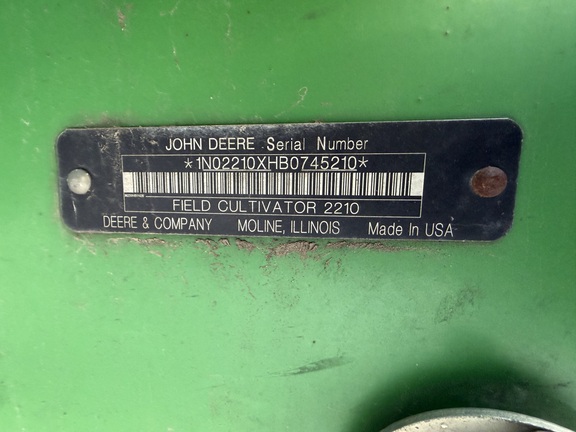 2012 John Deere 2210 - Photo24