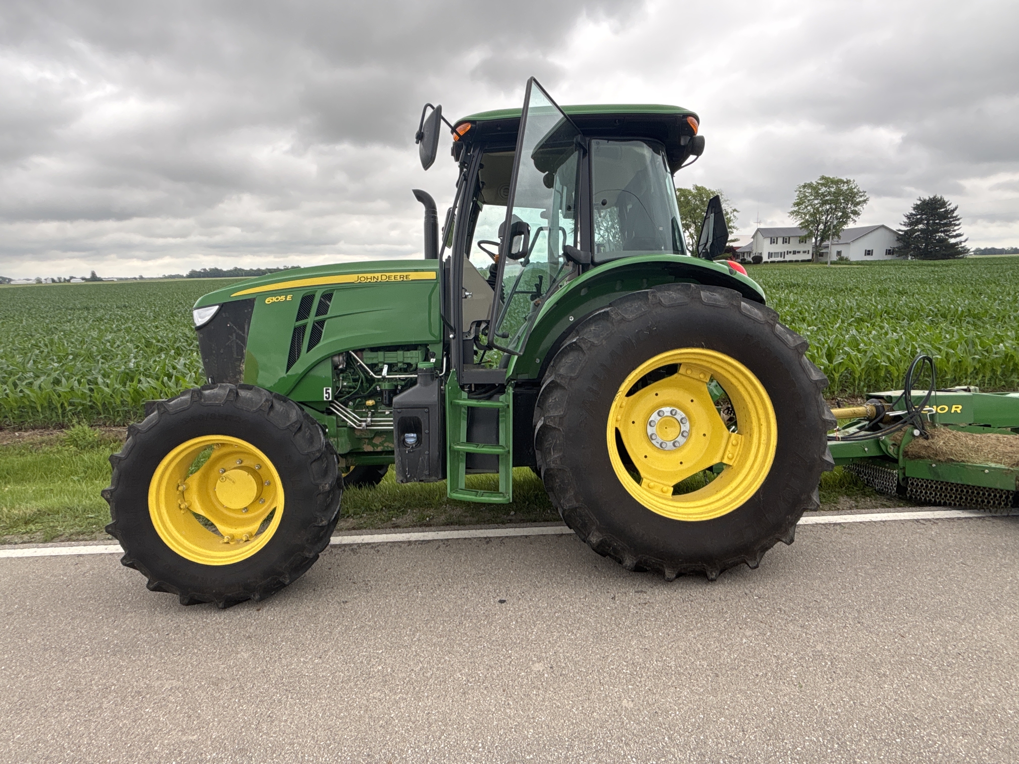 Used 2024 John Deere 6105E Cab Utility Tractors at Koenig Equipment in Greenville, OH - PhotoXL2