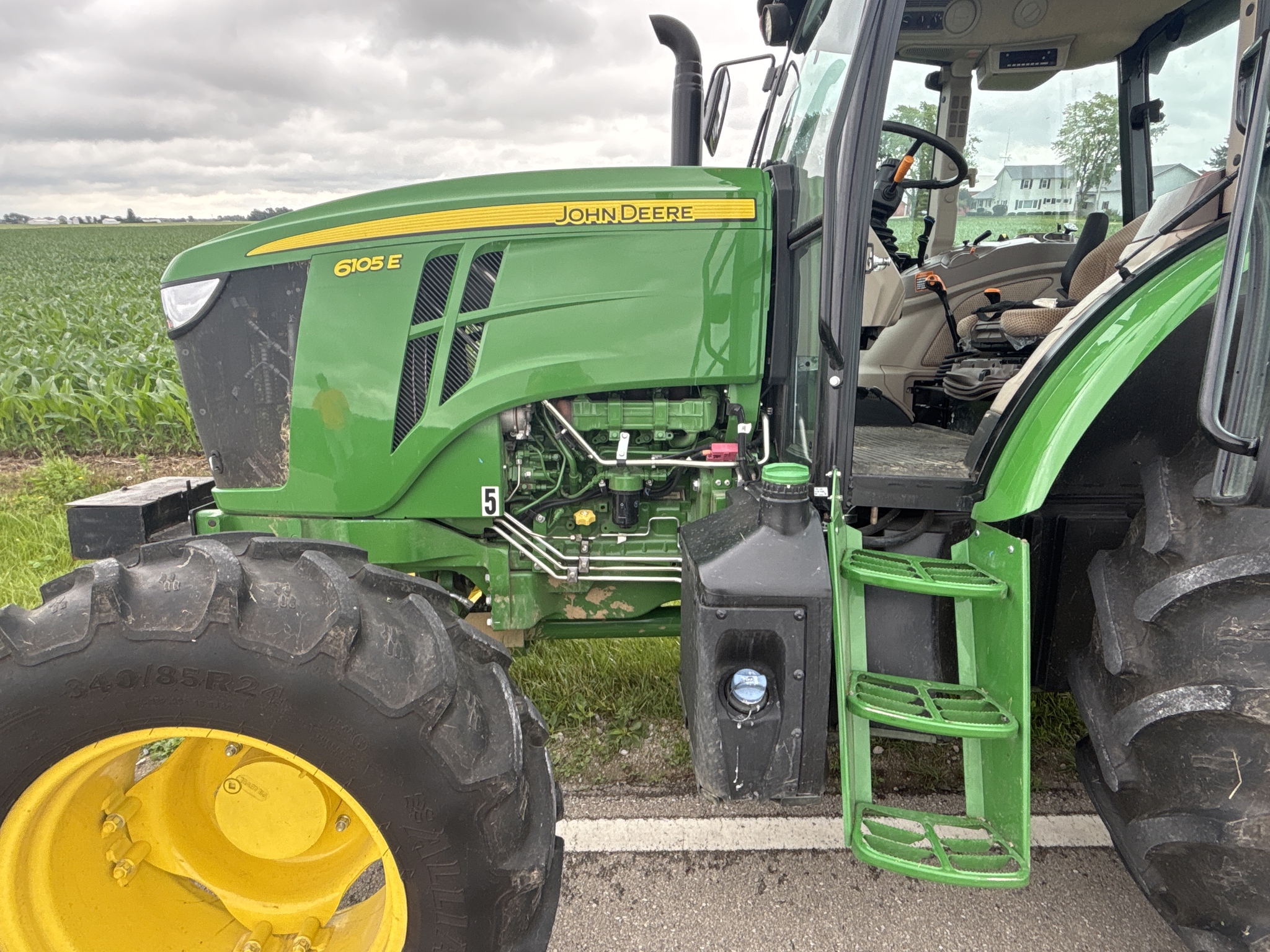 Used 2024 John Deere 6105E Cab Utility Tractors at Koenig Equipment in Greenville, OH - PhotoXL6