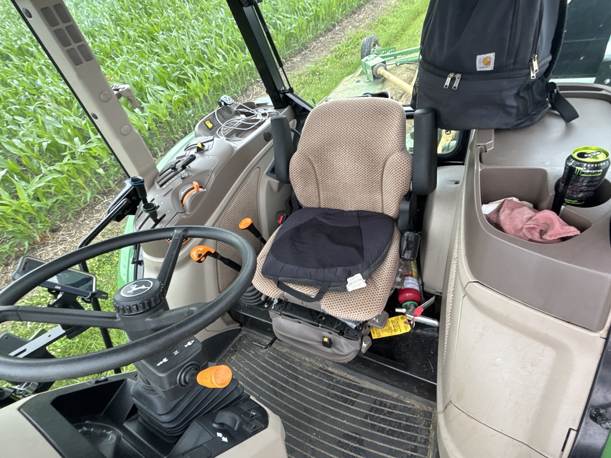Used 2024 John Deere 6105E Cab Utility Tractors at Koenig Equipment in Greenville, OH - PhotoXL15