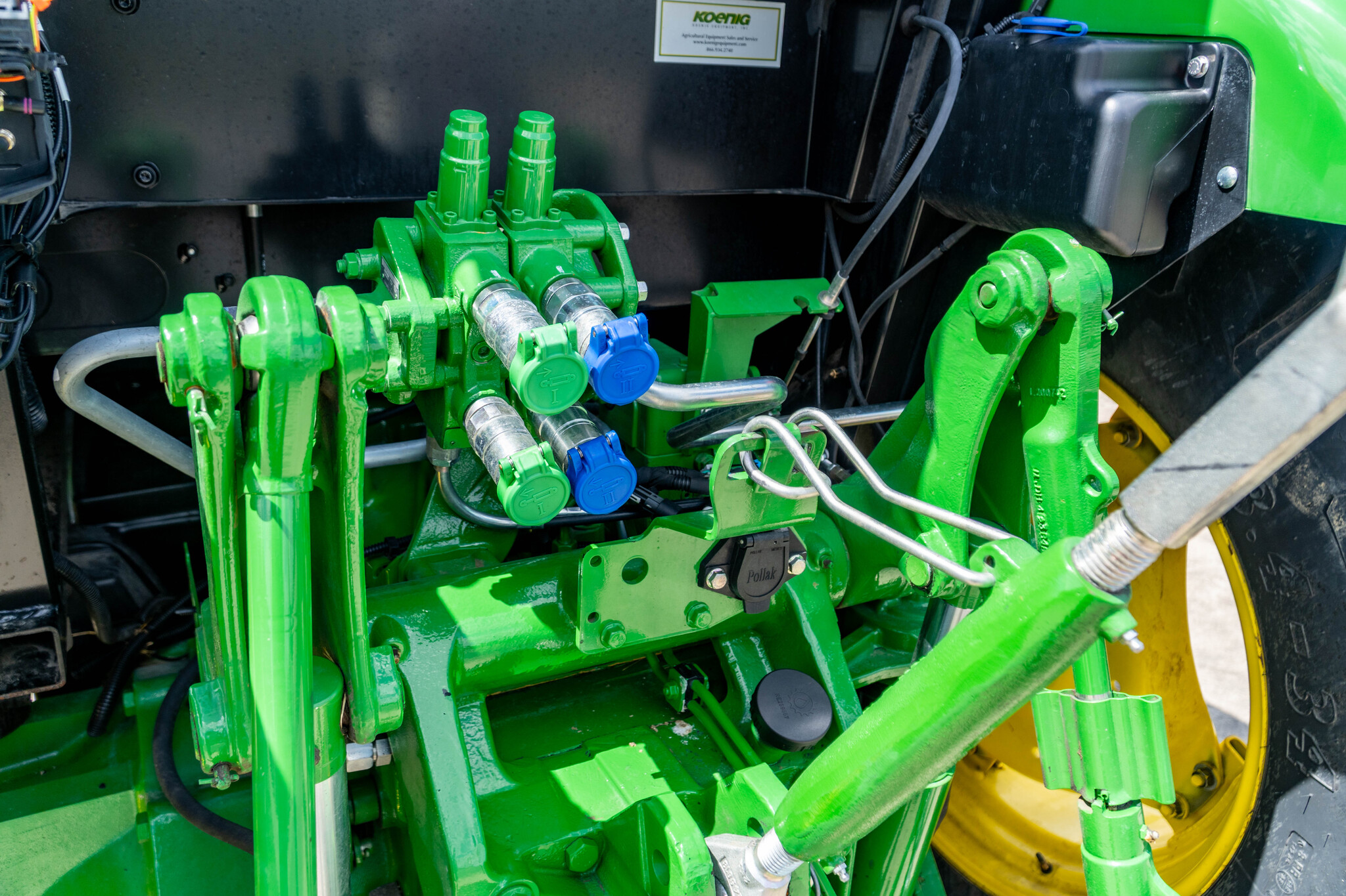 Used 2024 John Deere 6105E Cab Utility Tractors at Koenig Equipment in Greenville, OH - PhotoXL18