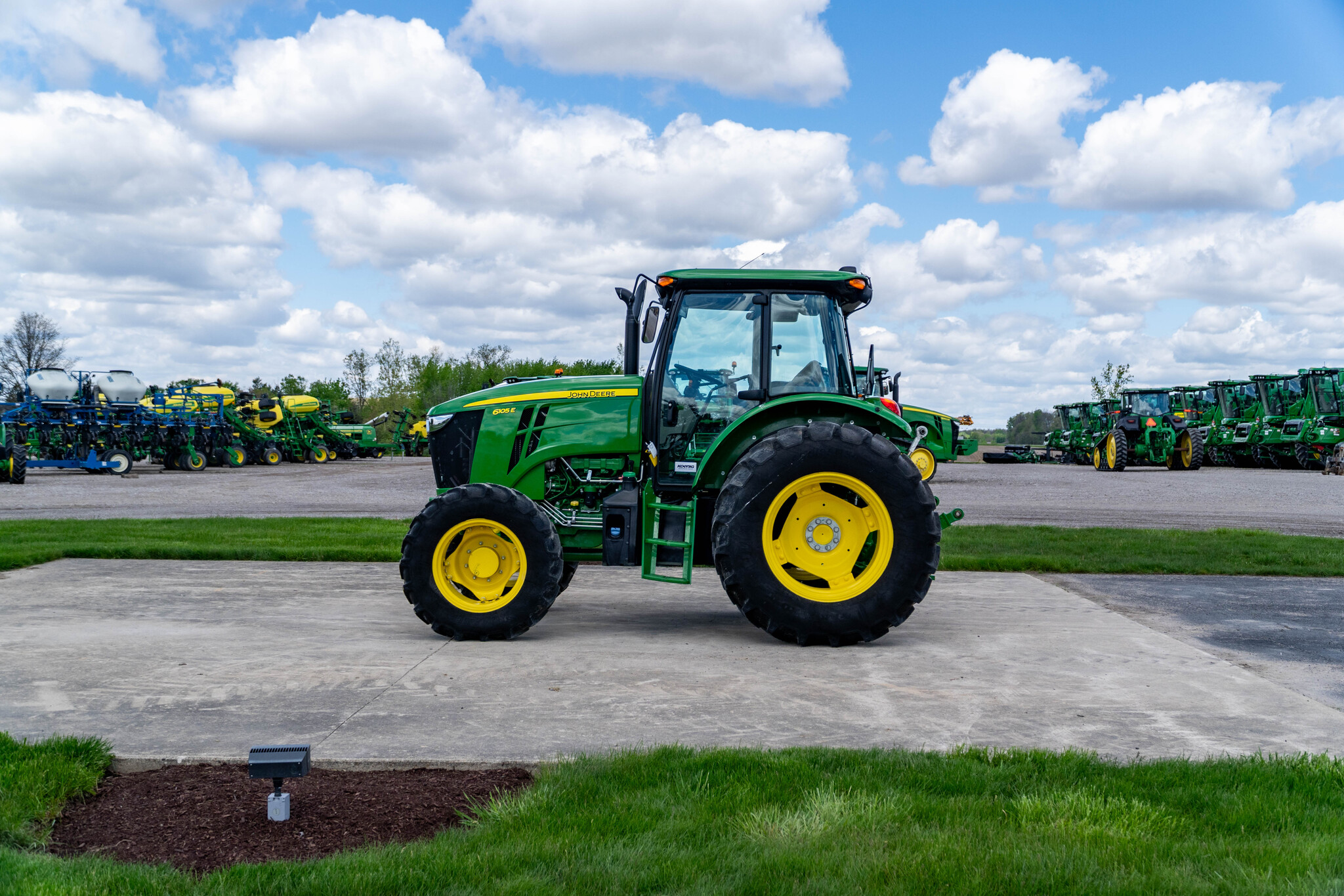 Used 2024 John Deere 6105E Cab Utility Tractors at Koenig Equipment in Greenville, OH - PhotoXL1