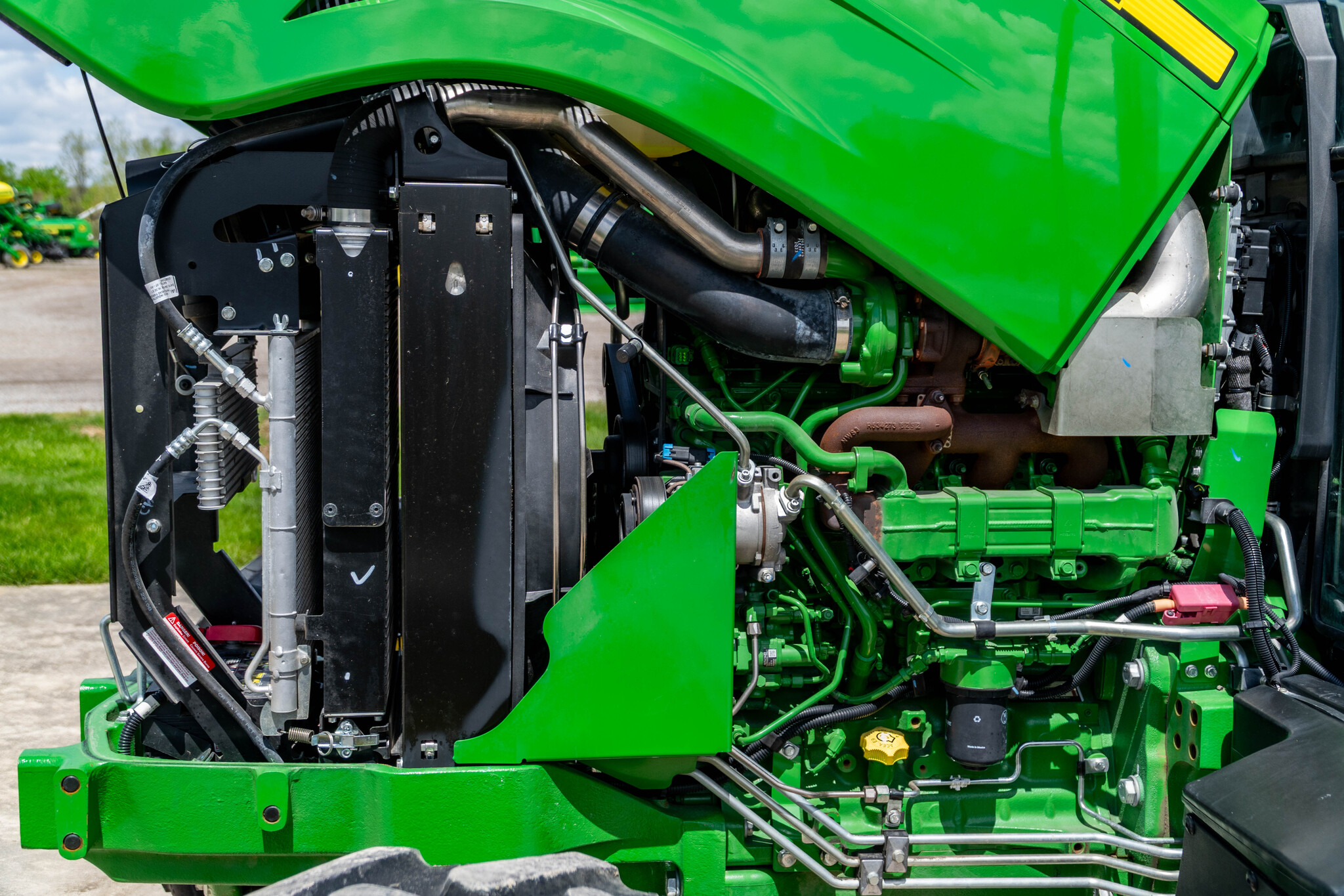 Used 2024 John Deere 6105E Cab Utility Tractors at Koenig Equipment in Greenville, OH - PhotoXL24