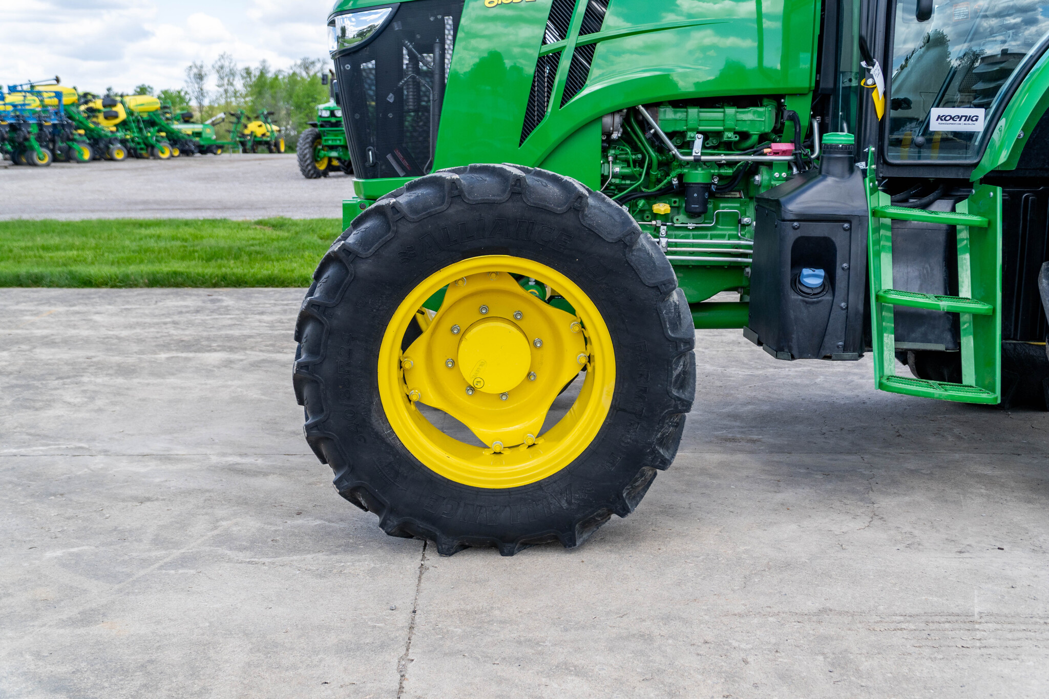 Used 2024 John Deere 6105E Cab Utility Tractors at Koenig Equipment in Greenville, OH - PhotoXL9