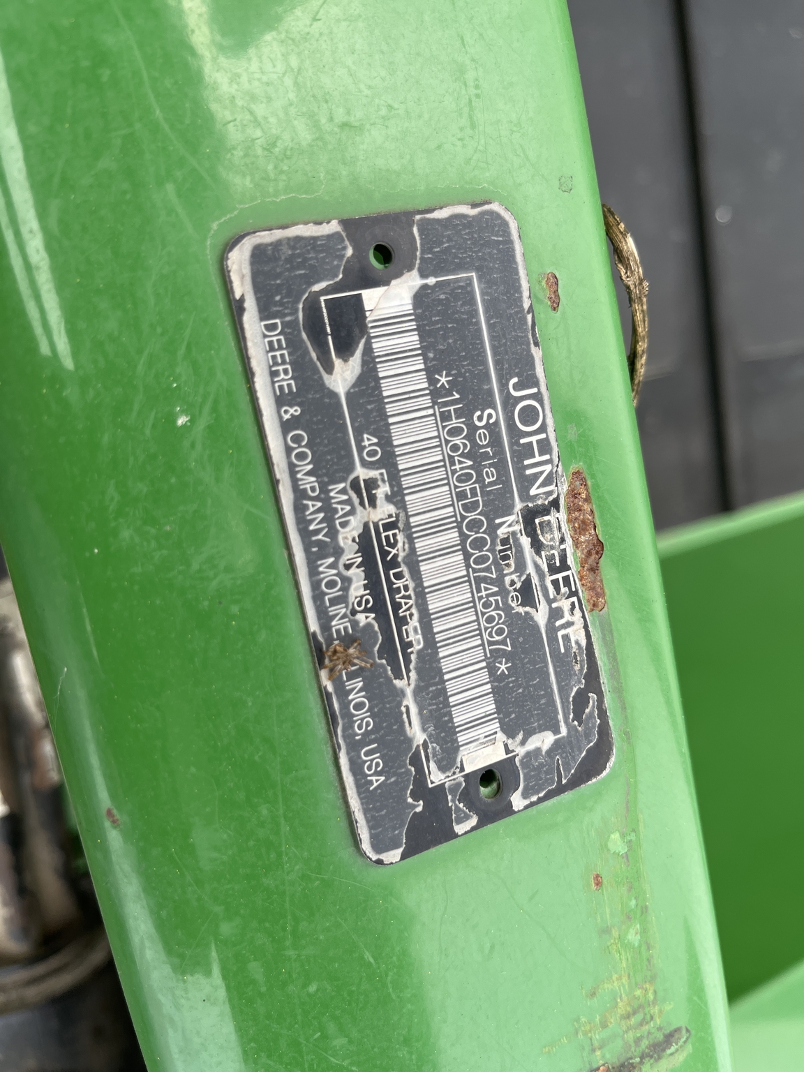 2012 John Deere 640FD Image 20