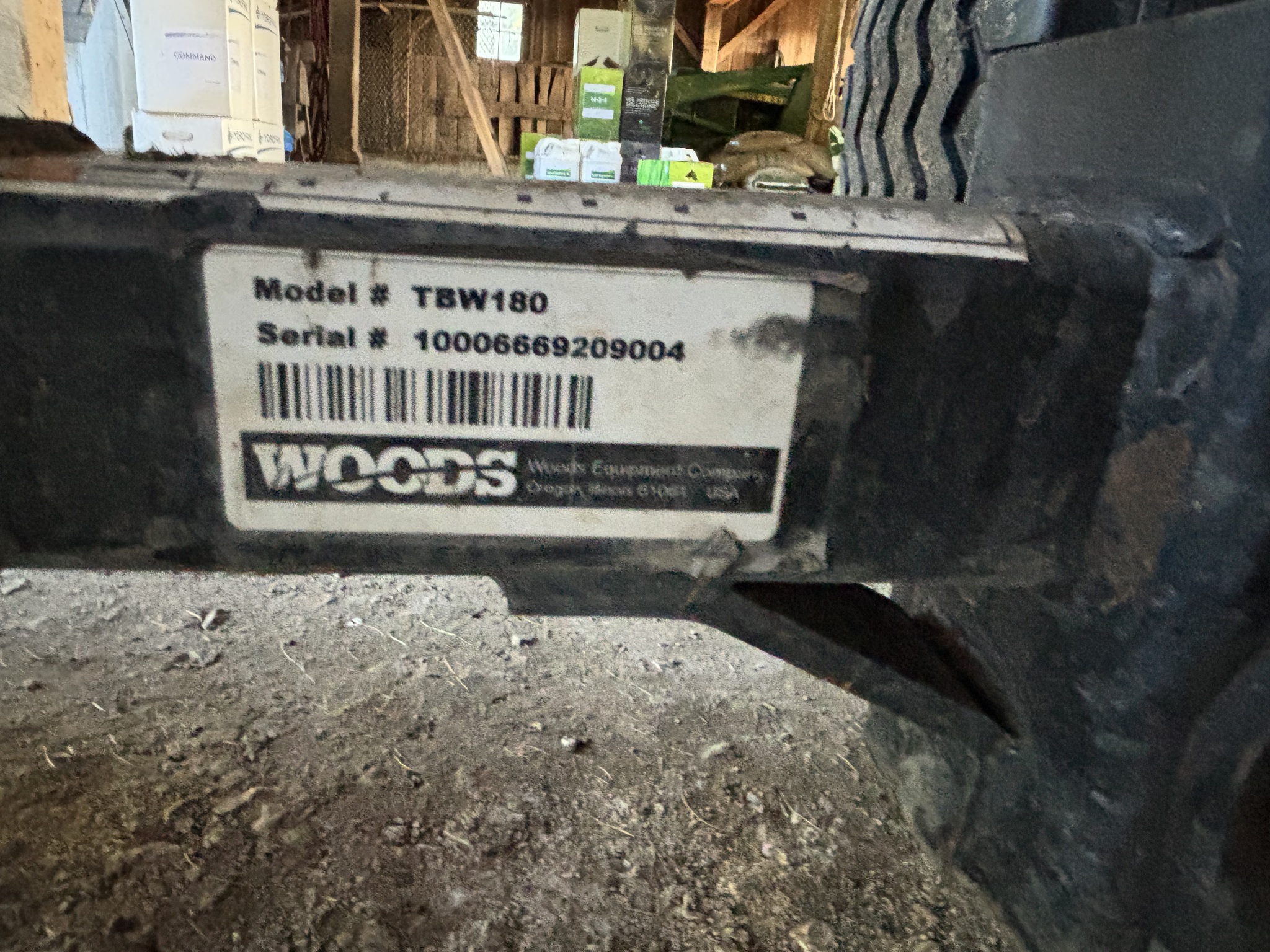 Used -- Woods TBW180 Grooming Mowers at Koenig Equipment in Greenfield, IN - PhotoXL16