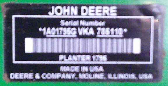 Photo of 2020 John Deere 1795