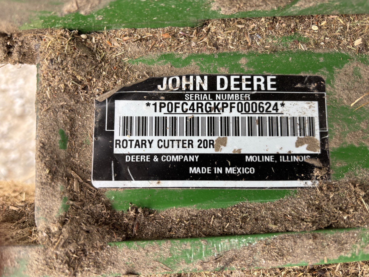  2023 John Deere FC20R at Heritage Tractor in Atchison, KS