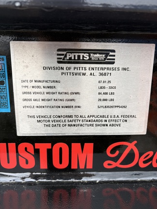 2026 Pitts LB35-33CS
