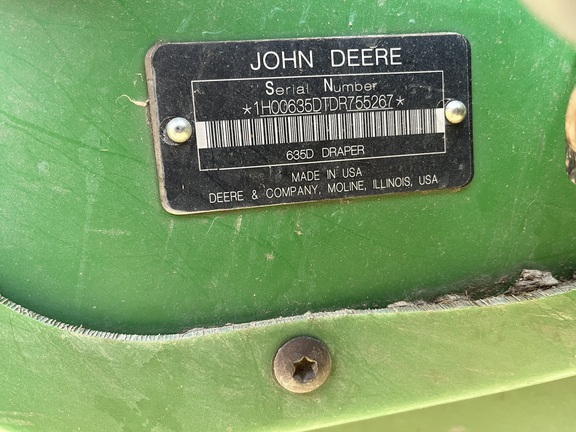 2013 John Deere 635D