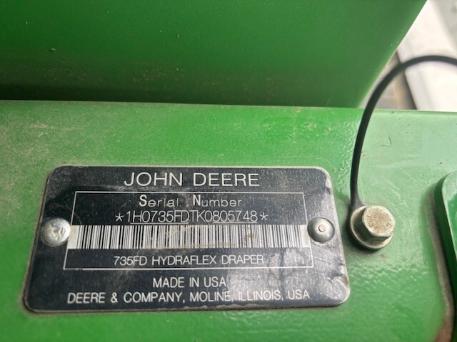 2019 John Deere 735FD Image 13
