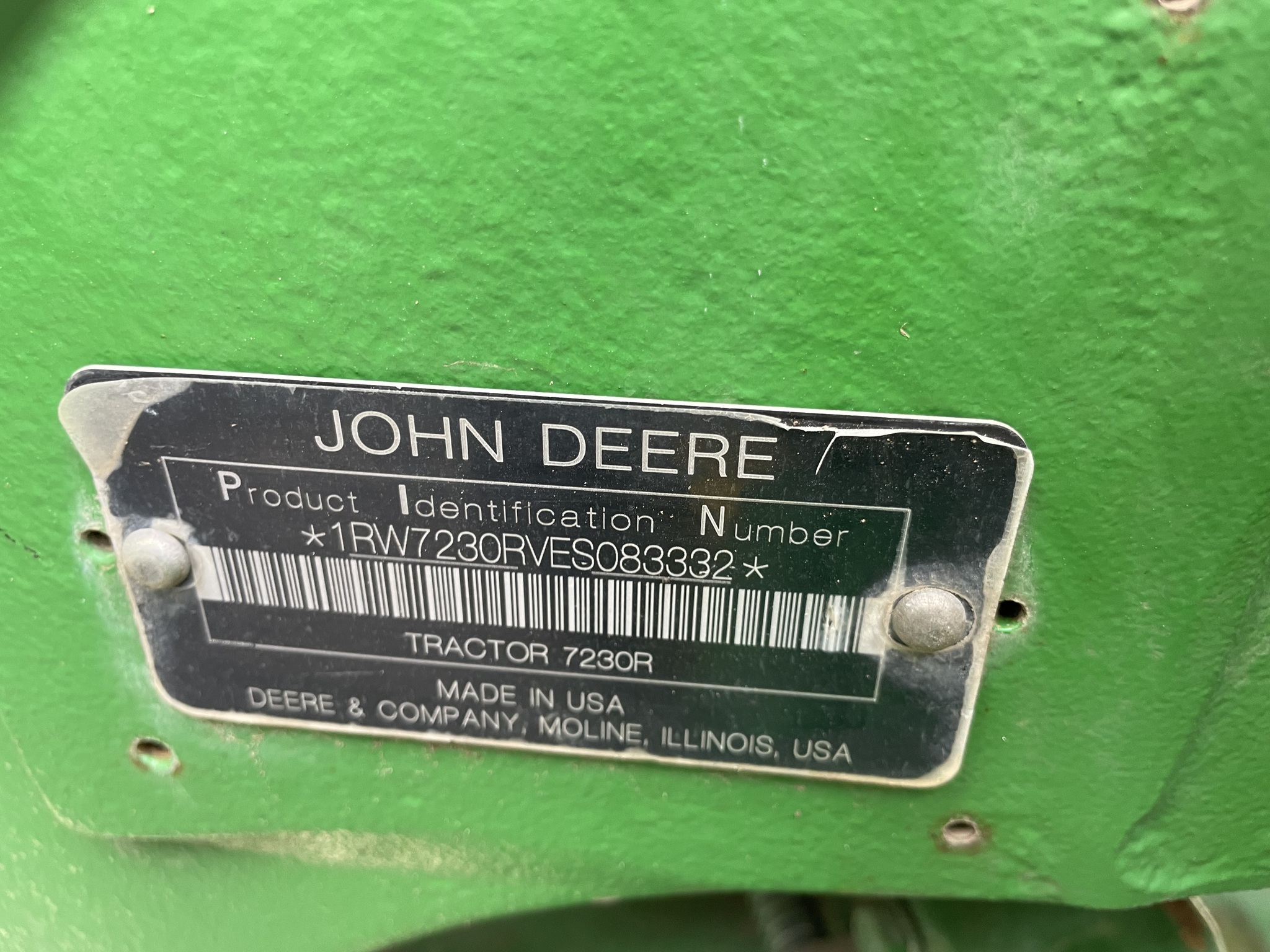 2014 John Deere 7230R Image 13