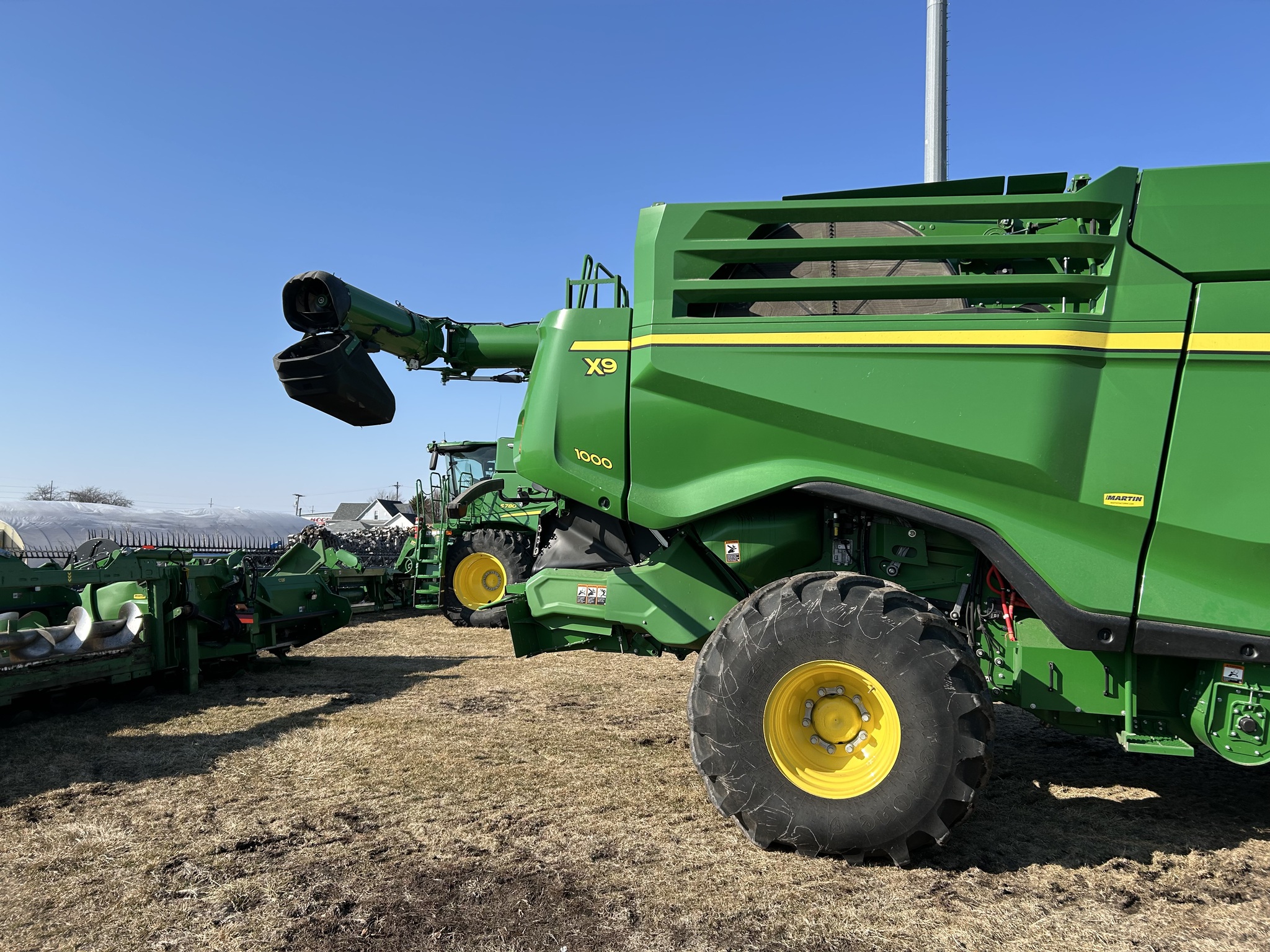  2023 John Deere X9 1000 at Heritage Tractor in Galesburg, IL