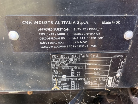 Case MAXXUM125 image 23