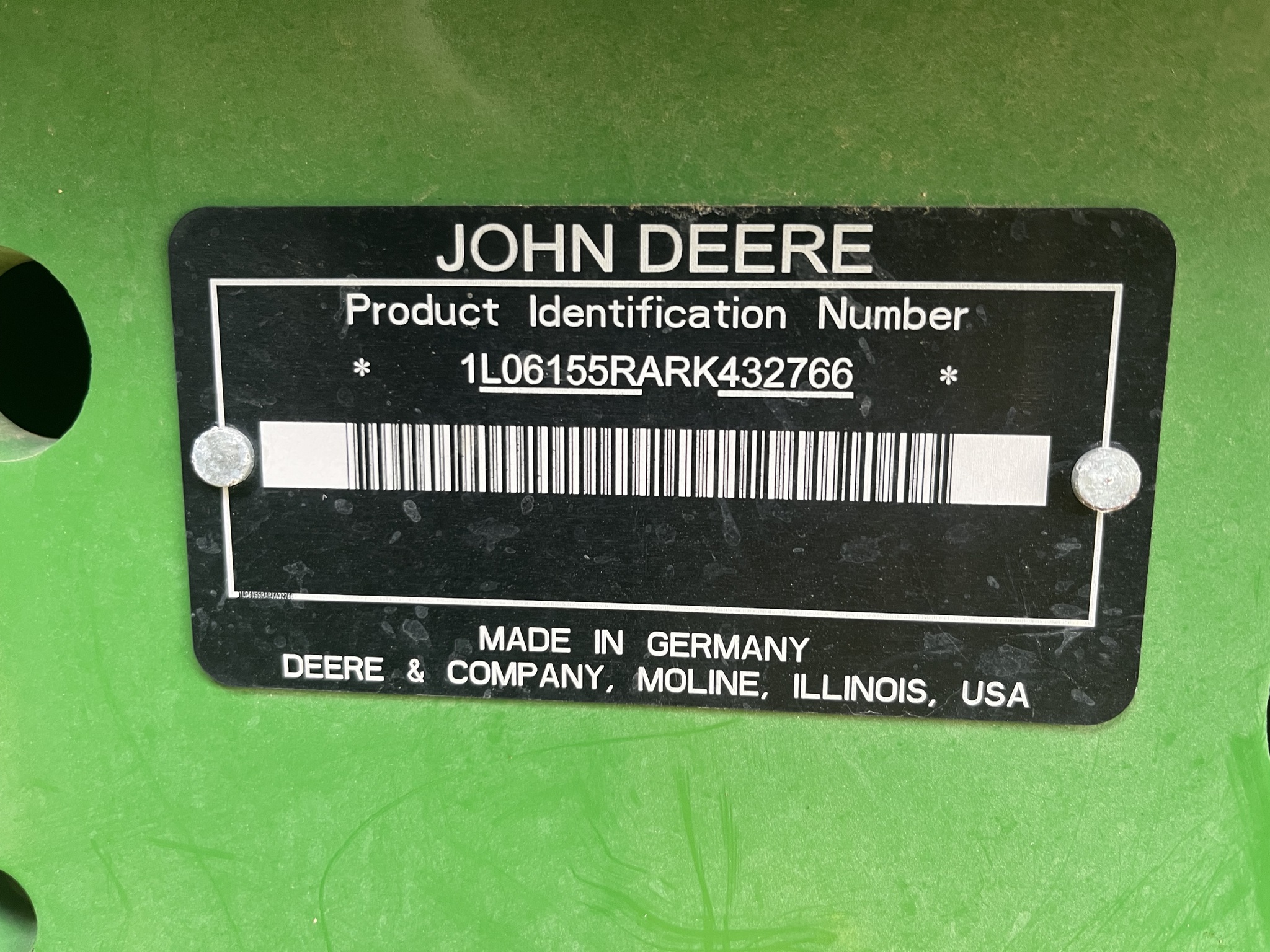 2024 John Deere 6R 175 Image 3
