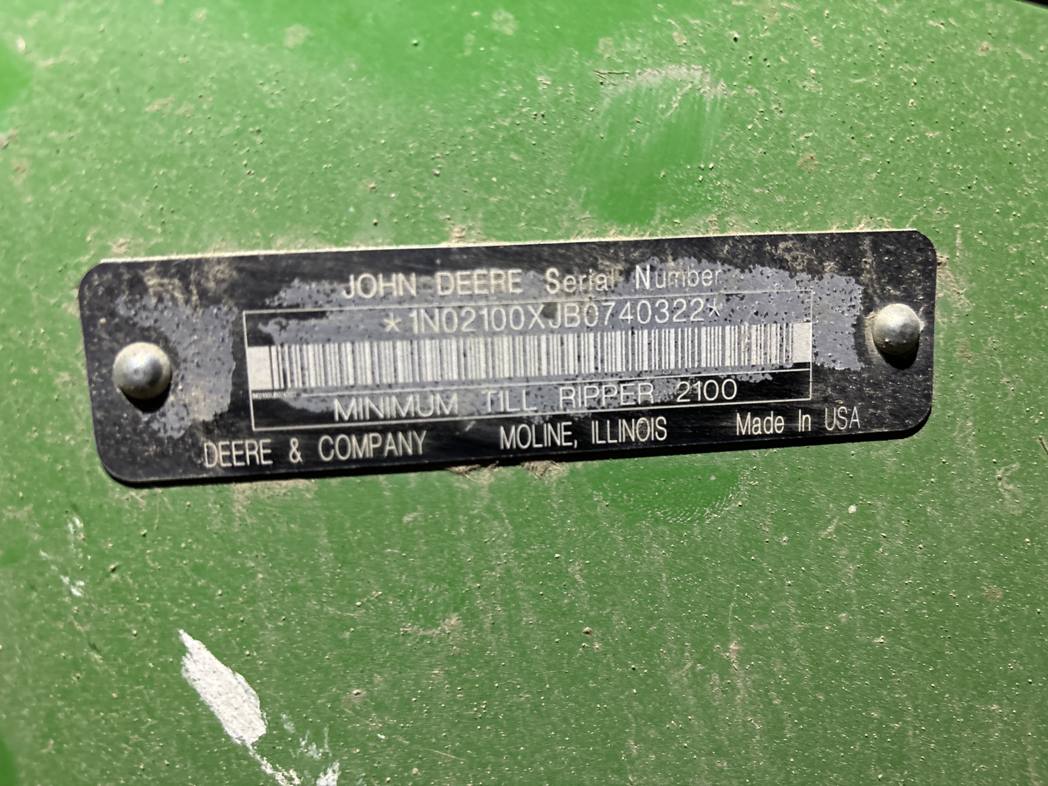 Used 2011 John Deere 2100 Rippers at Koenig Equipment in Anna, OH - PhotoXL8