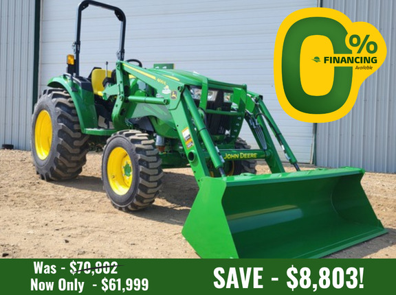  John Deere 4052M Tractor + Loader + Hydrostatic