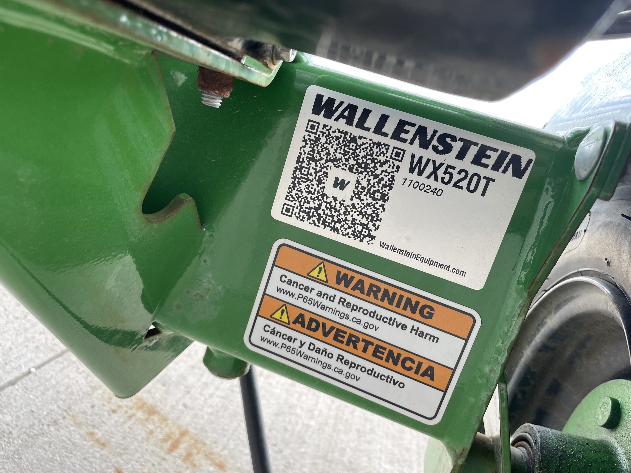 2022 Wallenstein WX520T Image 5