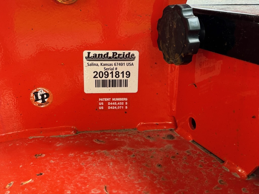 Used 2025 Land Pride LP 90 Inch Finish Mower Compact Utility Tractor Attachments at Koenig Equipment in Urbana, OH - PhotoXL3