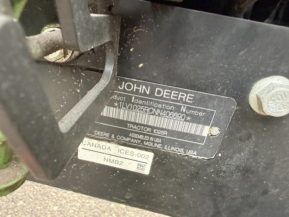 2022 John Deere 1025R - Photo5