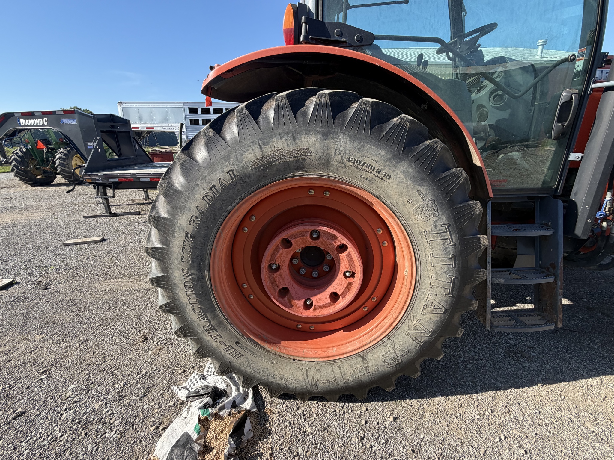 Used 2013 Kubota M135GX Utility Tractors at Koenig Equipment in Franklin, IN - PhotoXL15