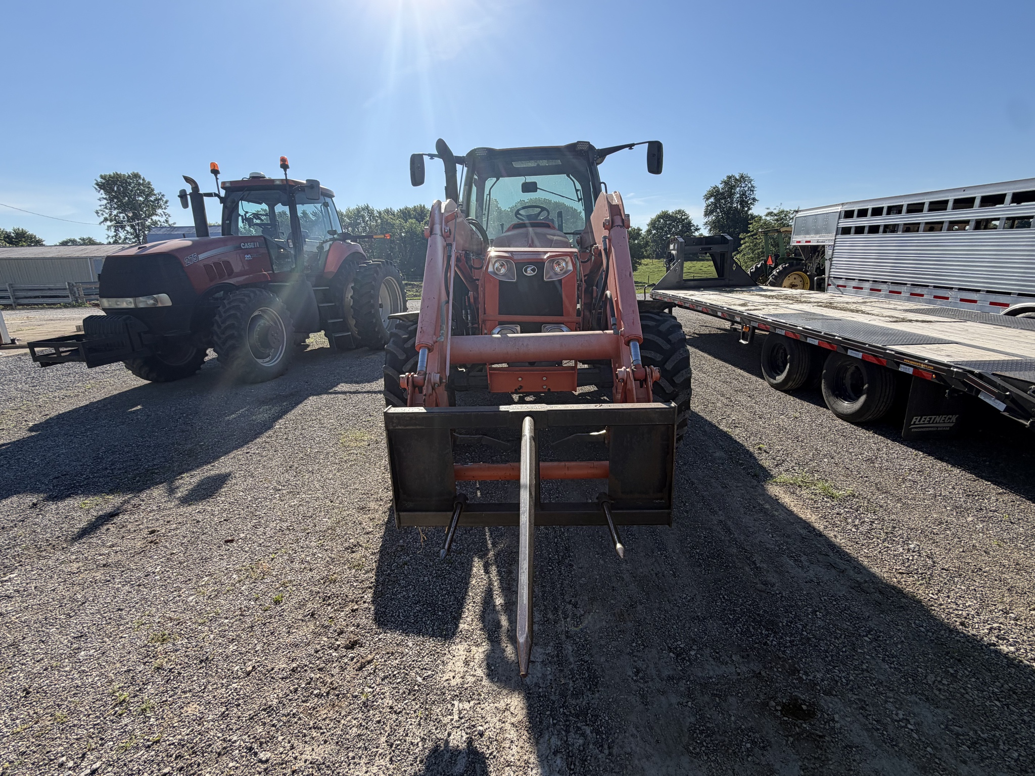 Used 2013 Kubota M135GX Utility Tractors at Koenig Equipment in Franklin, IN - PhotoXL7