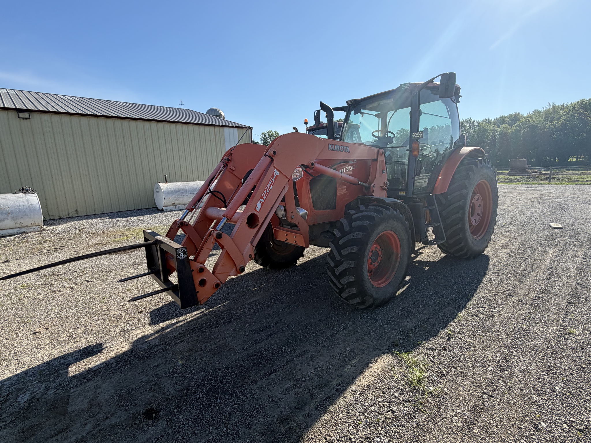 Used 2013 Kubota M135GX Utility Tractors at Koenig Equipment in Franklin, IN - PhotoXL0