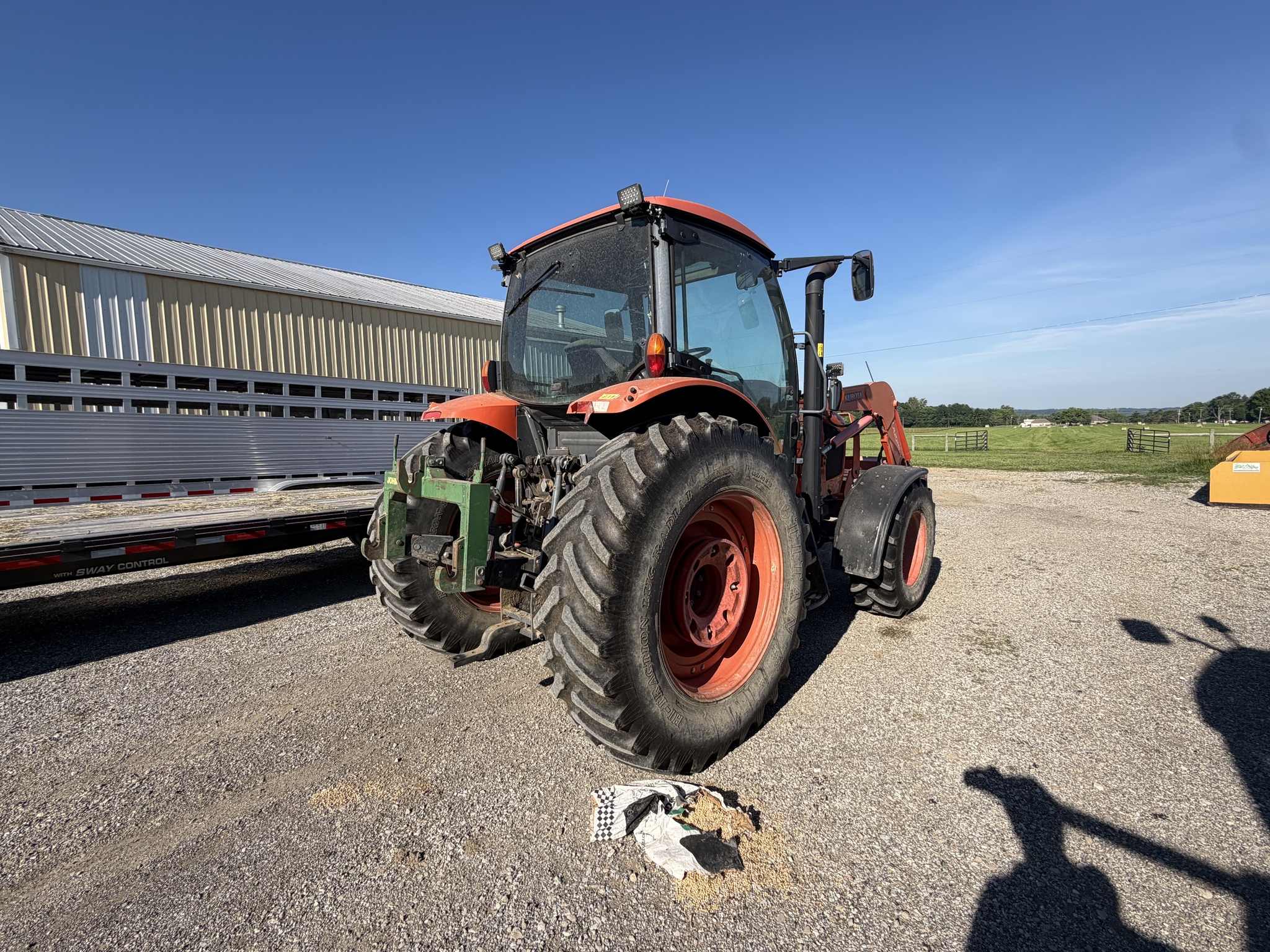 Used 2013 Kubota M135GX Utility Tractors at Koenig Equipment in Franklin, IN - PhotoXL4