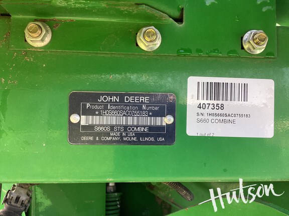 Photo of 2013 John Deere S660