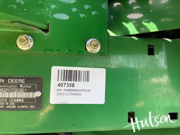 Photo of 2013 John Deere S660