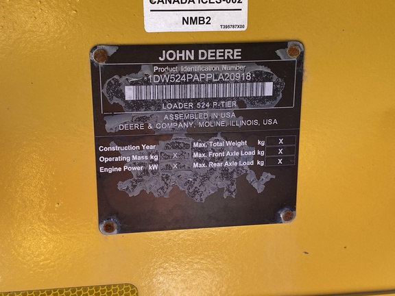 2023 John Deere 524 P