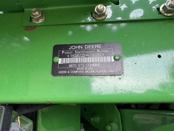 Photo of 2011 John Deere 9670 STS
