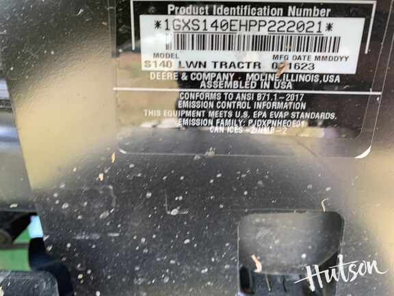 Photo of 2023 John Deere S140