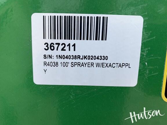Photo of 2020 John Deere R4038