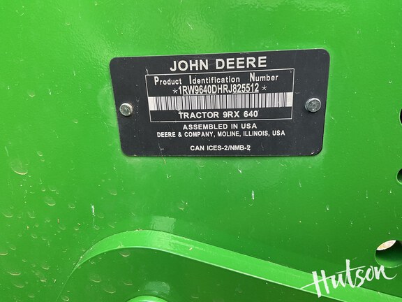 Photo of 2024 John Deere 9RX 640