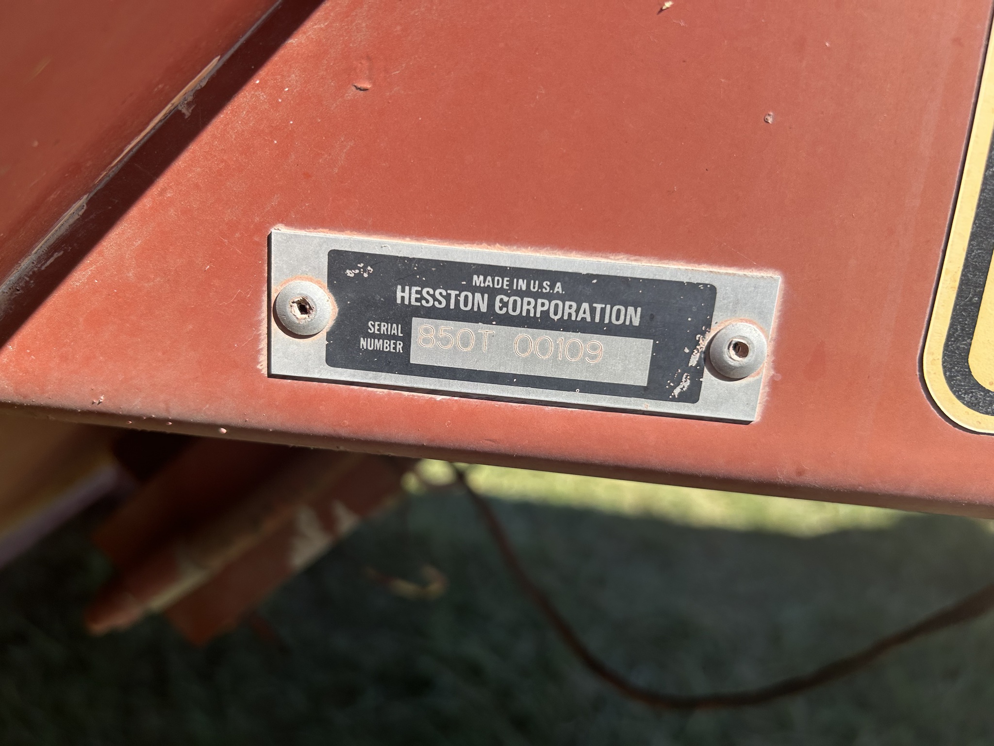 1996 Hesston 8500 Image 28