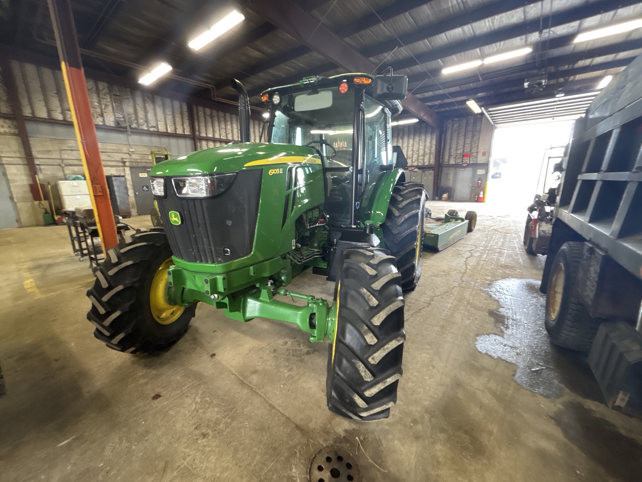 Used 2024 John Deere 6105E Cab Utility Tractors at Koenig Equipment in Greenville, OH - PhotoXL1