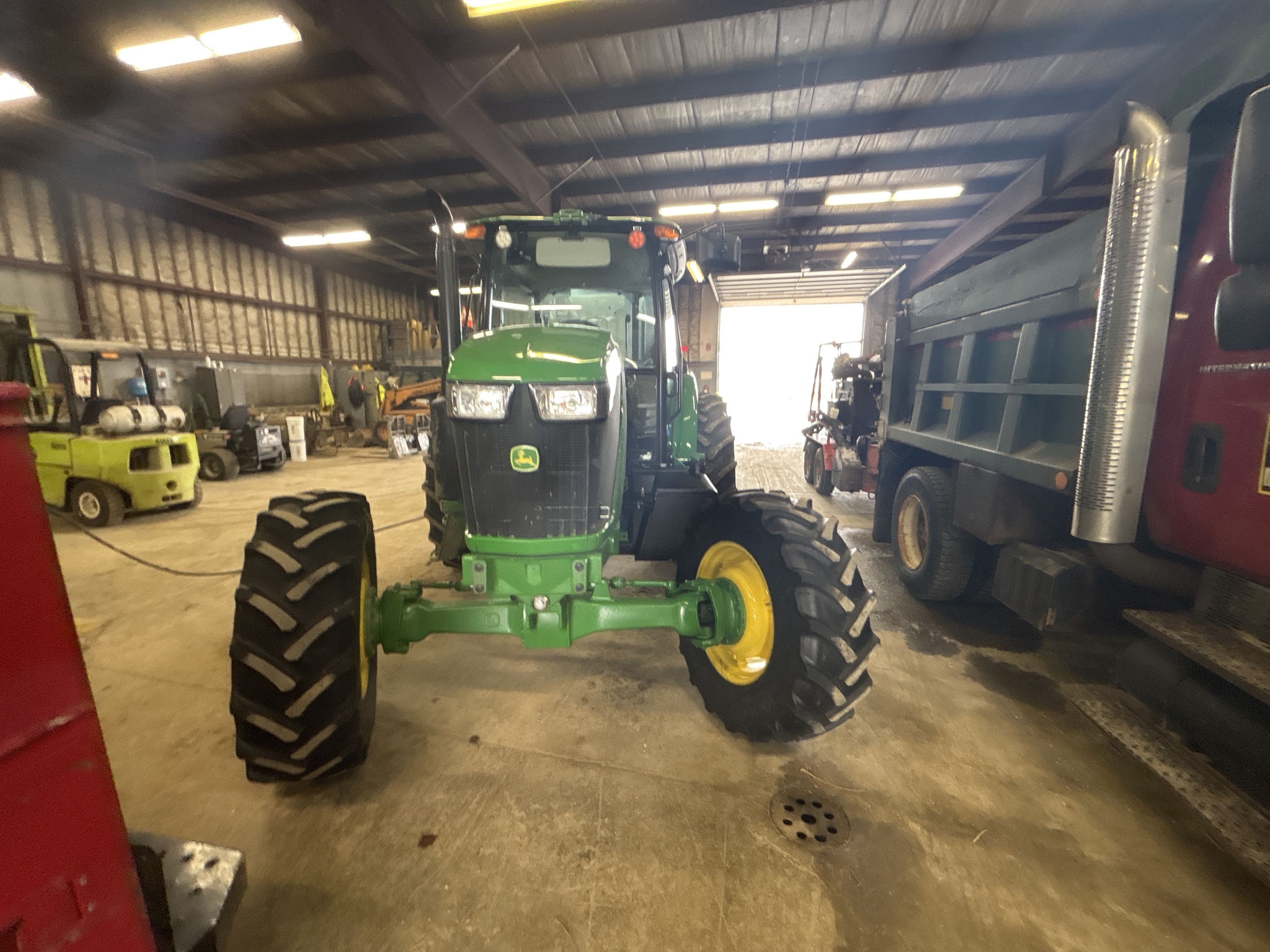 Used 2024 John Deere 6105E Cab Utility Tractors at Koenig Equipment in Greenville, OH - PhotoXL3