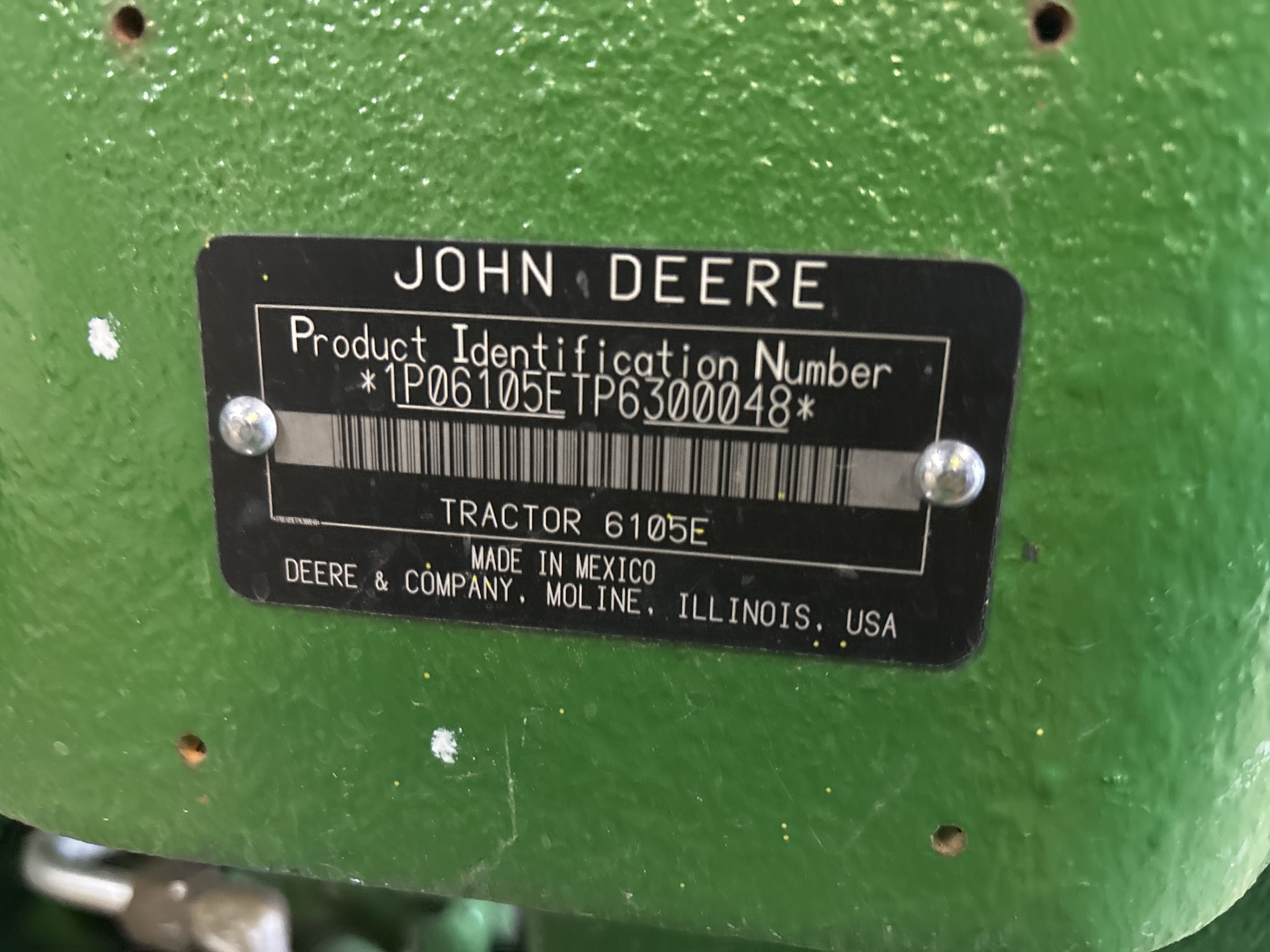 Used 2024 John Deere 6105E Cab Utility Tractors at Koenig Equipment in Greenville, OH - PhotoXL22