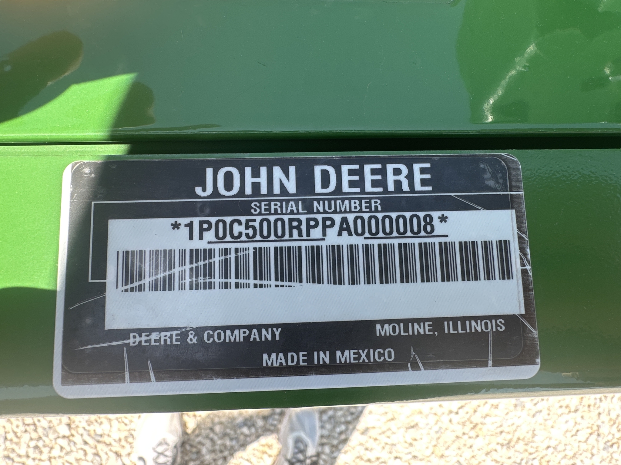 2024 John Deere C500 Image 9