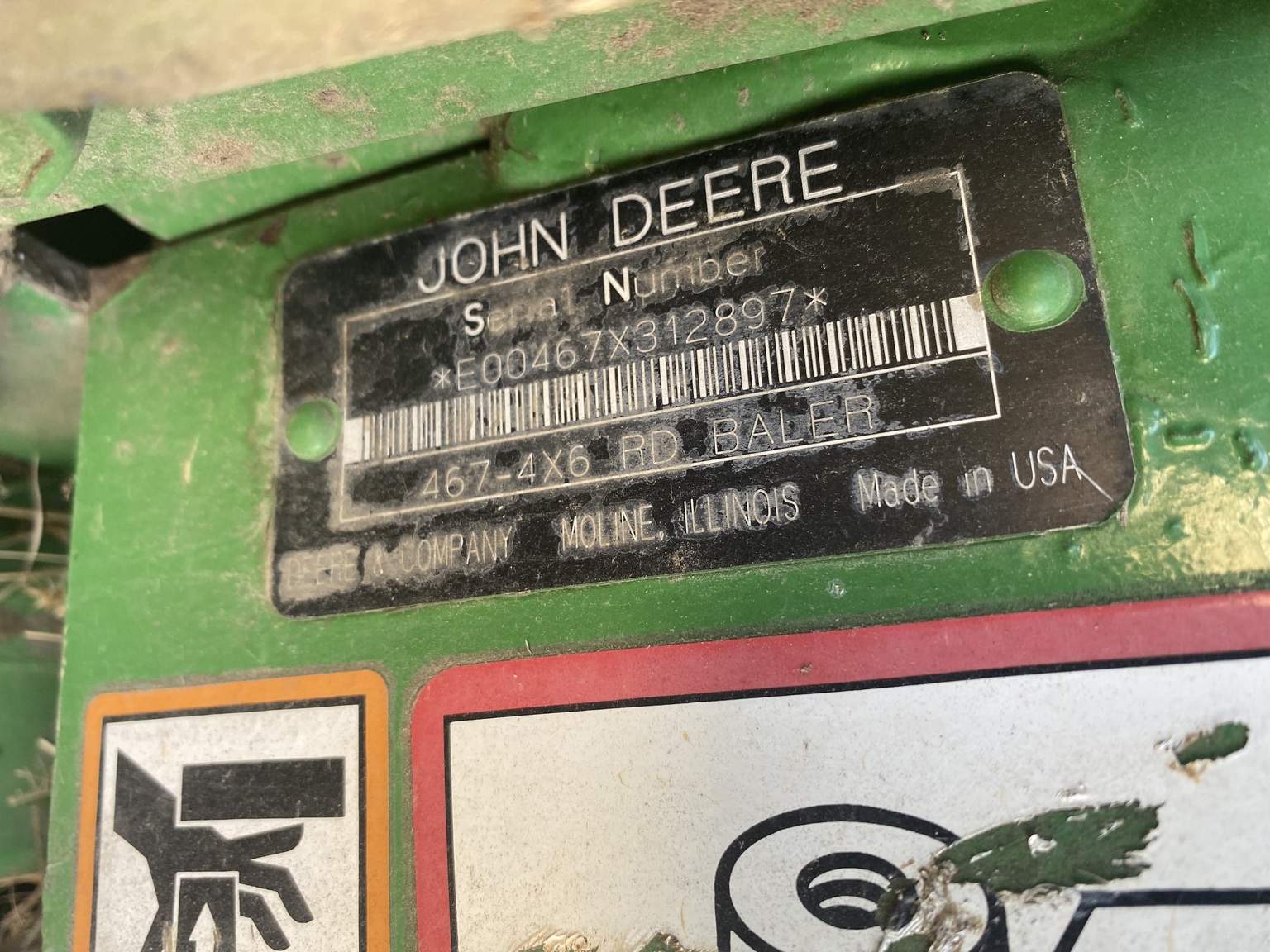  2005 John Deere 467 at Heritage Tractor in Harrison, AR
