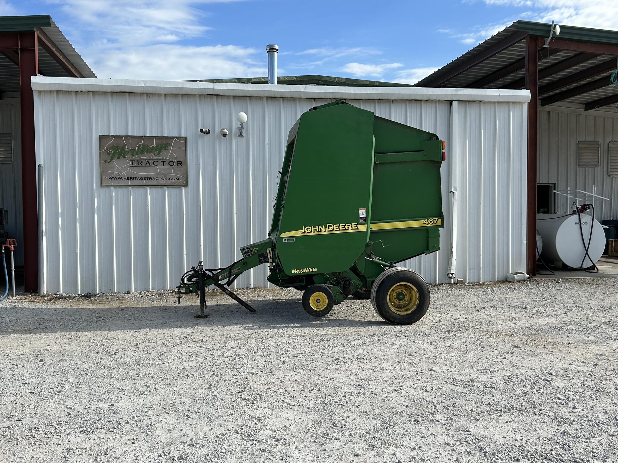  2005 John Deere 467 at Heritage Tractor in Harrison, AR