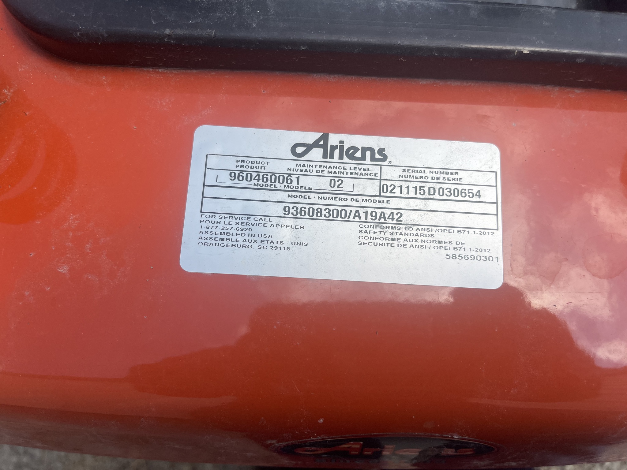 Ariens 960460061 Image 7